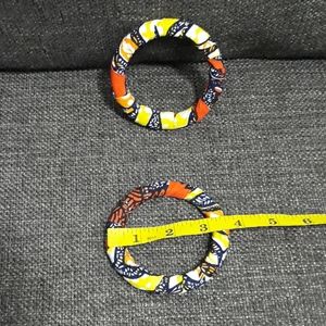 African print bracelet